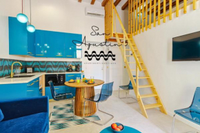Spacious and luxurious mezzanine apartment in historic center